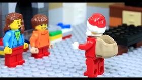 乐高史蒂夫吃瓜视频,萌态十足引网友热议